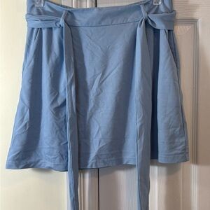 SHEIN Sky Blue Mini Skirt